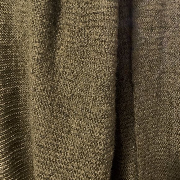 Asos Oversized Long Knit Scarf (Khaki) - Picture 2 of 4